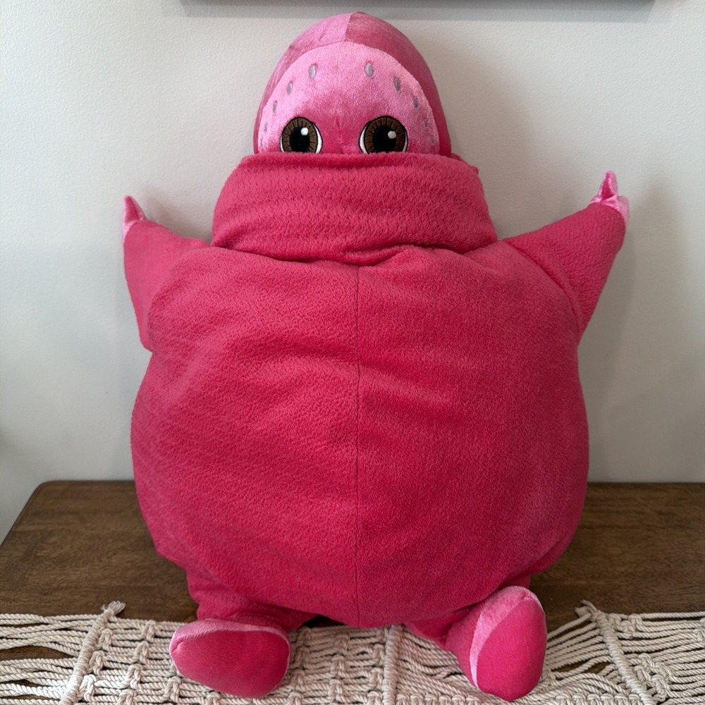 Jingbah BOOHBAH Pink Plush Figure Doll 2004 Hasbro Large Stuffed 25"